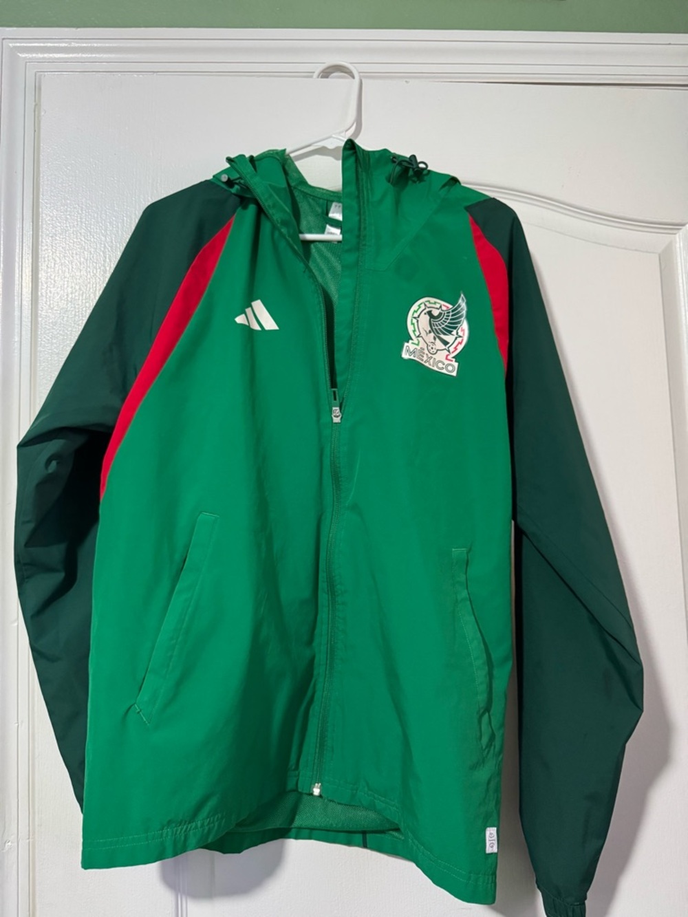 Adidas Mexico Hooded Windbreaker
